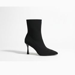 Black High Heel Boots