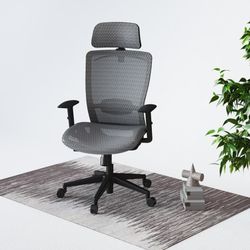 Ergonomic Office Chair with Adjustable Lumbar Support