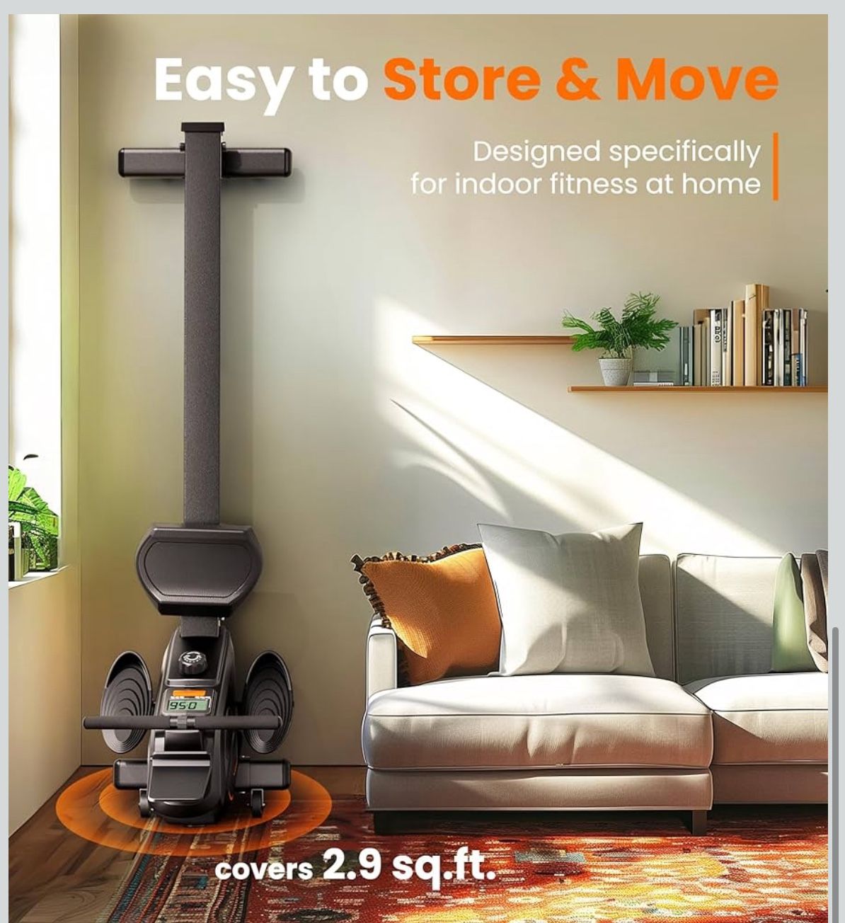 Magnetic/water Rower machine