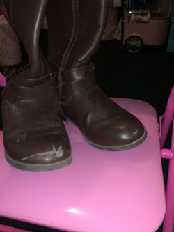 Brown Kid Boots