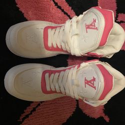 L V. Fashion Little Girls, Tennis Shoes. $ $30 each have two pair.