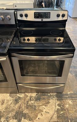 Kenmore Range Oven Electric Electric Stove With Self cleaning
