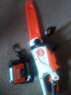 Stihl fsa70c chainsaw 36v 12 inch new w battery and charger new