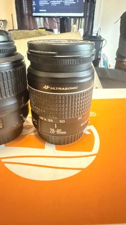 Title: Nikon 18-55mm DX + Canon 28-80mm USM Lenses - $50 for both