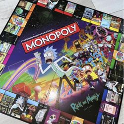 NEW! Rick & Morty Monopoly