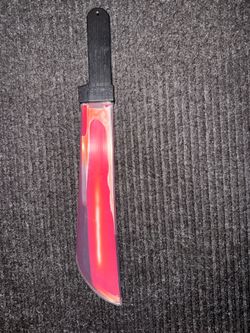 Fake Blood Halloween Prop Knife Stage Magic Costume