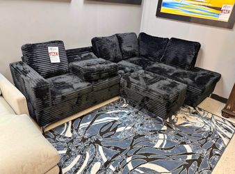 NEW SECTIONAL WITH OTTOMAN AND FREE DELIVERY ORDER HERE UPON ARRIVAL