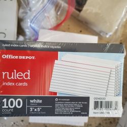 Index Cards, New Each