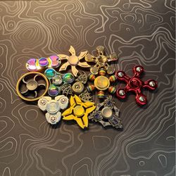 Fidget spinner collection