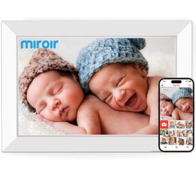 Miroir 10.1 Inch WiFi Digital Photo Frame via Frameo App