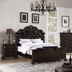 Queen Size Frame And Mattress 