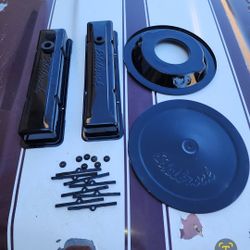 Chevy 350 Dress Up Kit Powder Coated Gloss Black for Sale in Corona, CA -  OfferUp