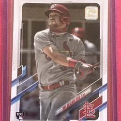 2021 Topps Series 1 Dylan Carlson Rookie Card #285 St. Louis Cardinals RC 🔥