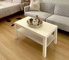 White Coffee Table - Like New!