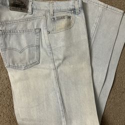 Vtg Levis Silver Tap Lean Fit (starched) Jeans
