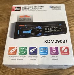 AM/FM CD Receiver With Bluetooth