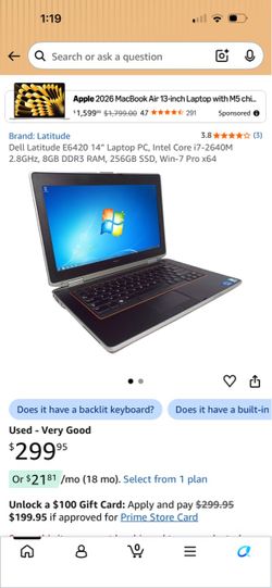 Dell Latitude E6420 14" Laptop
