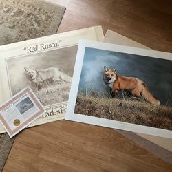 Charles Frace “Red Rascal” Print