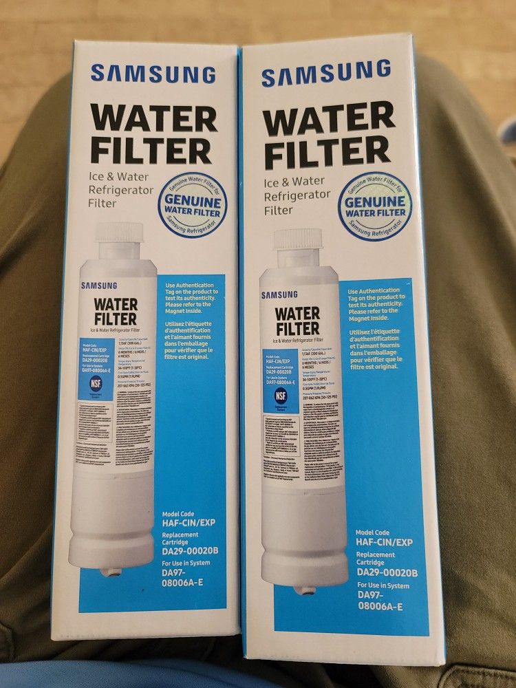 New Samsung Water Filter HAF-CIN/EXP (2) South Tampa or Meet 
