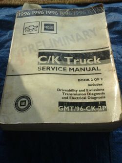 @@@ Chevrolet /GMC factory manual @@@