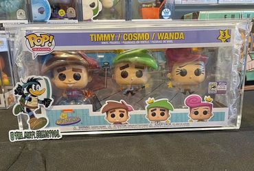 Fairly OddParents three pack official con sticker