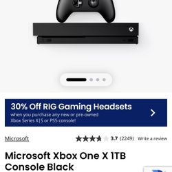Xbox One X 1TB REFERB
