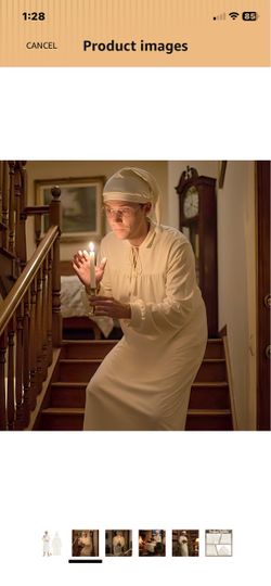Victorian Nightgown Halloween Costume Set