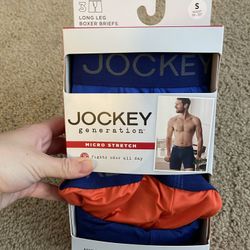 Jockey Generation Micro Stretch Three Pack Long leg boxer briefs size small