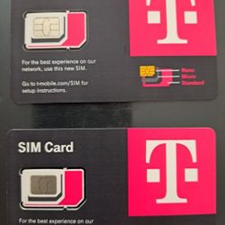 Sim Cards (NEW)
