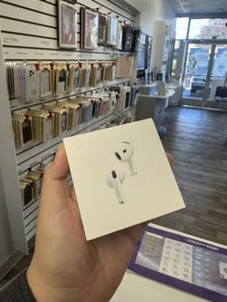 Apple - AirPods 4 with Active Noise Cancellation - White (Brand New) | $5 Down | Payment plan available