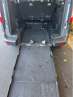 Handicap wheelchair van