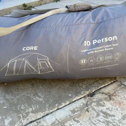 Camping Tent (CORE 10 Person Instant Cabin Tent)