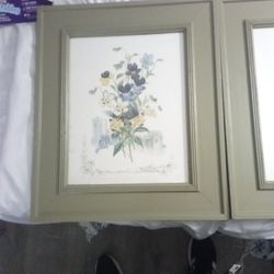 2 Paintings Hand Painted