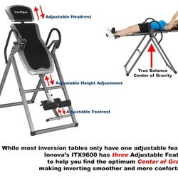 Innova ITX 9600 Heavy Duty Inversion Table 