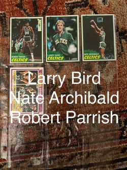 Larry Bird, Nate Archibald, Robert Parrish