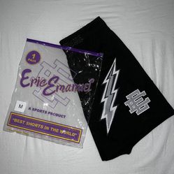 Eric Emanuel EE Lightning Bolt Shorts Black L