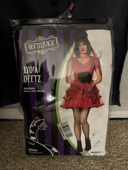 Beetlejuice Lydia Deetz Halloween Costume Adult XS