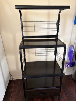 Microwave Cart w/ drawer