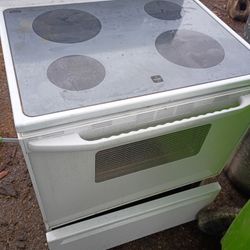 Glass Top Electric Stove