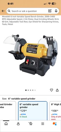 Bench grinder