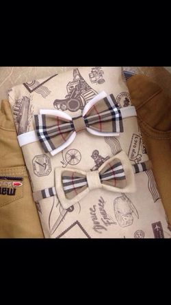 Buarberry bow ties