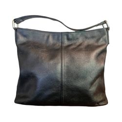 Authentic Kooba black leather shoulder bag
