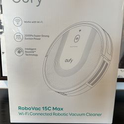 Eufy RoboVac 15C Max – Wi-Fi Robotic Vacuum (New / Like New)