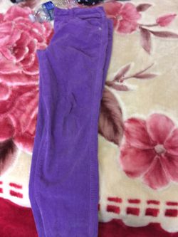 Justice grils purple jeans