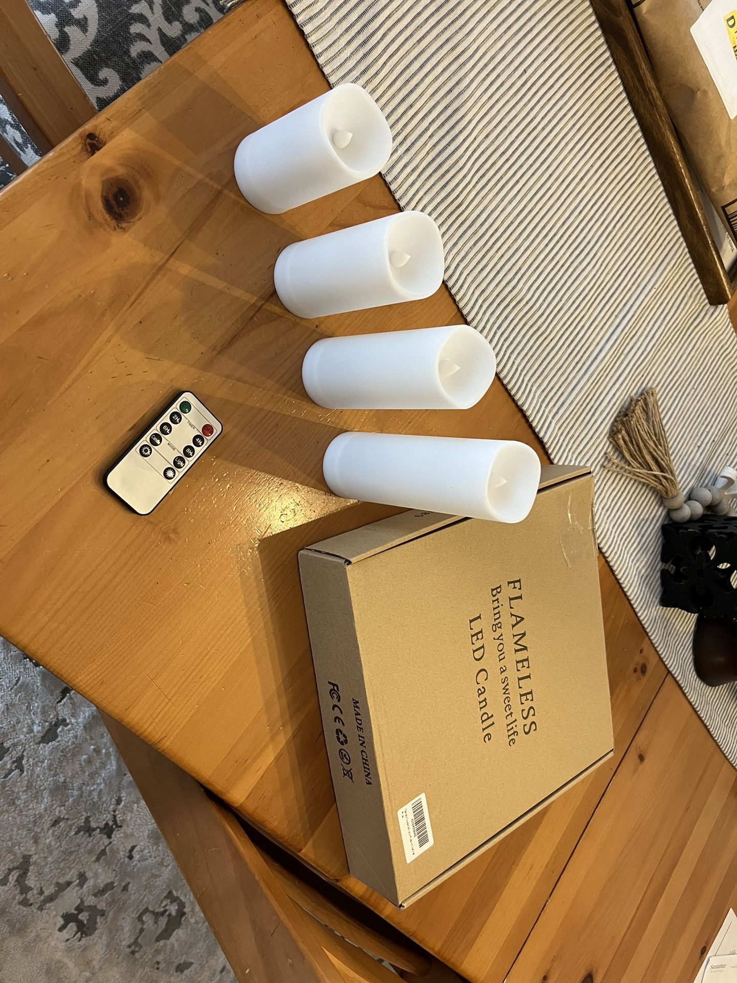 LED Candles With Remotes