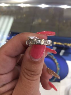 BVLGARI 18kt white gold ladies ring