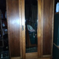 Old Antique Armoire 