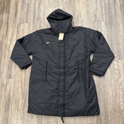 Nike Culture of Football Therma-FIT Soccer Parka FZ0529-010 Size Large