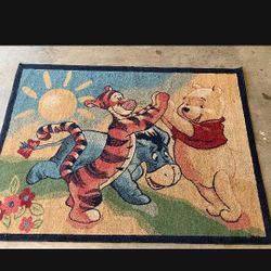 Winnie the pooh rug+Car Carpet for kids! 