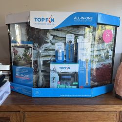 Top Fin 36 Gallon ALL-IN-ONE Aquarium Starter Kit – brand new in box